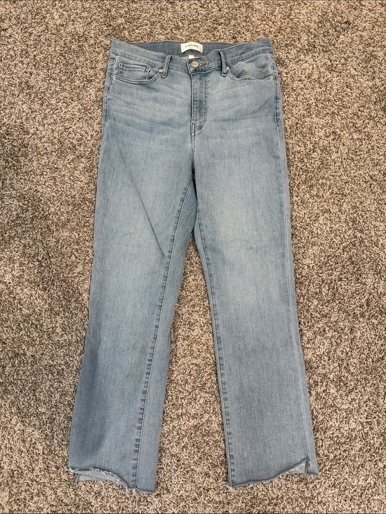 Frame Denim Denim - Frame High Waist Step Hem
